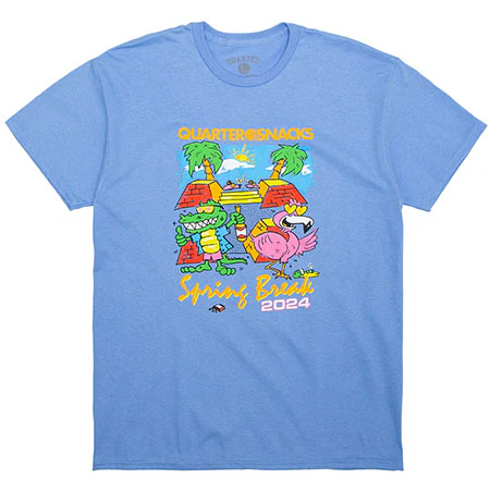 Quartersnacks Spring Break T Shirt
