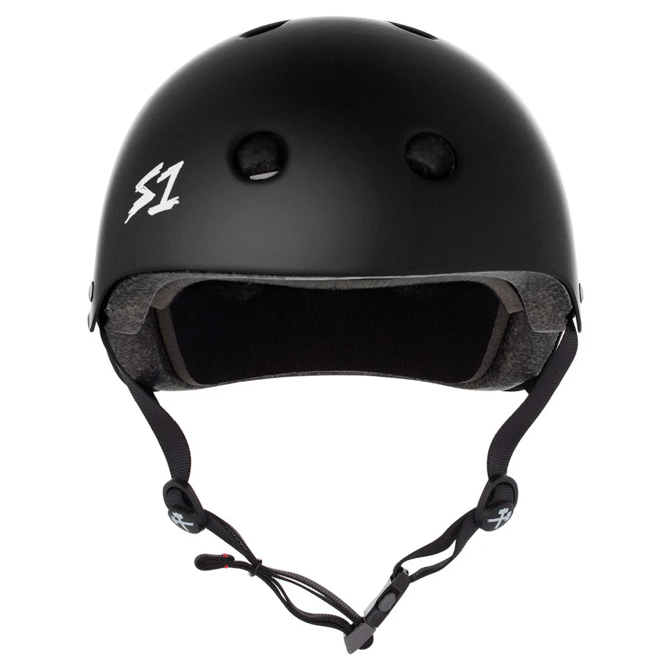 S One Mega Lifer Black Matte Helmet - Image 3