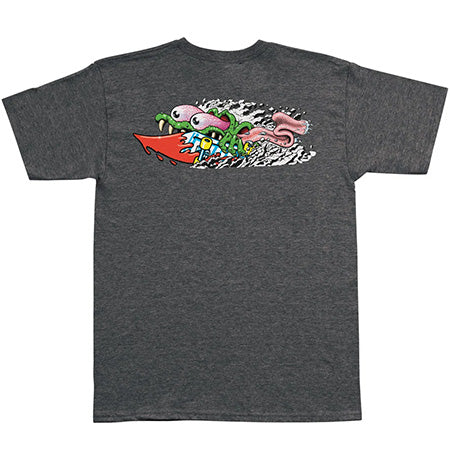 Santa Cruz Meek Concrete Slasher T Shirt