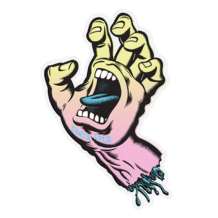 Santa Cruz Screaming Hand Decal - Image 2