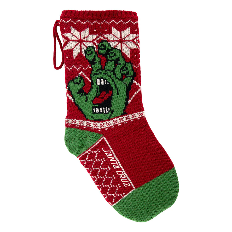 Santa Cruz Screaming Hand Stocking