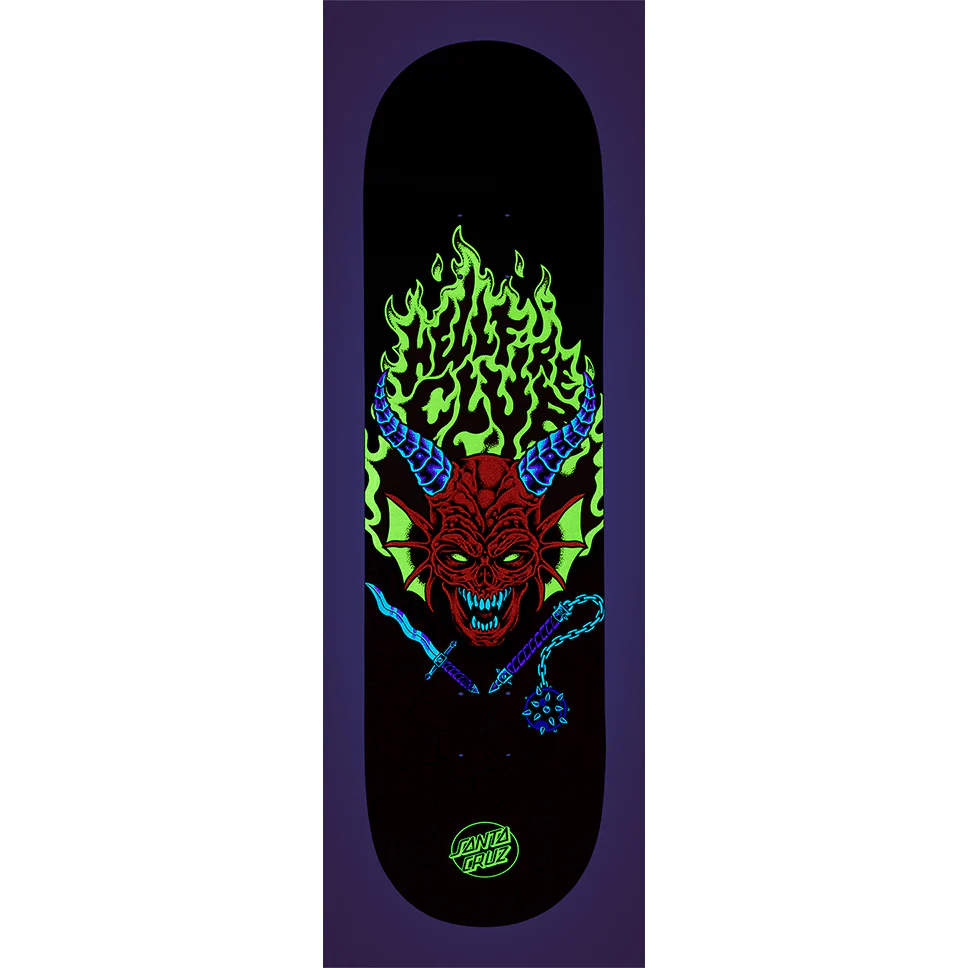 Santa Cruz Stranger Things Hellfire Club Deck - Image 2