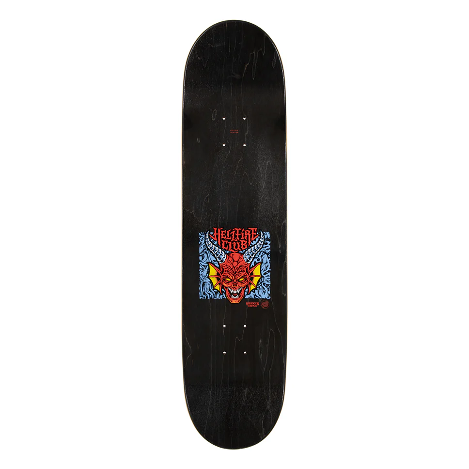 Santa Cruz Stranger Things Hellfire Club Deck - Image 3