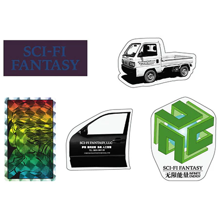 Sci-Fi Fantasy Sticker Pack