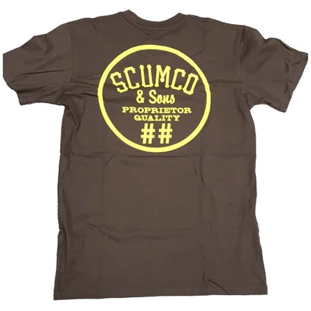 Scumco And Sons Logo T Shirt - Image 4