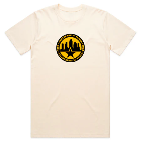 Skatepark of Tampa Circle City 30 Year T Shirt