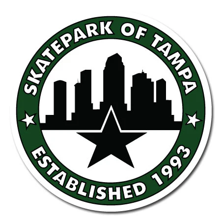 Skatepark of Tampa Circle City Logo 3 Sticker - Image 6