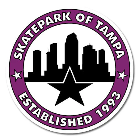 Skatepark of Tampa Circle City Logo Sticker - Image 6