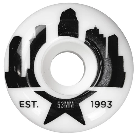 Skatepark of Tampa City Star Established Sidecut Shape Wheels