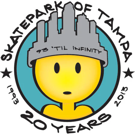 Skatepark of Tampa Dedicated Doughboy 3 Inch Sticker - Image 2