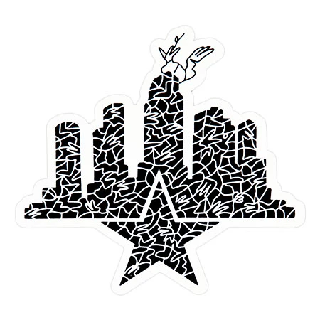 Skatepark of Tampa Lucas Beaufort City Star Sticker