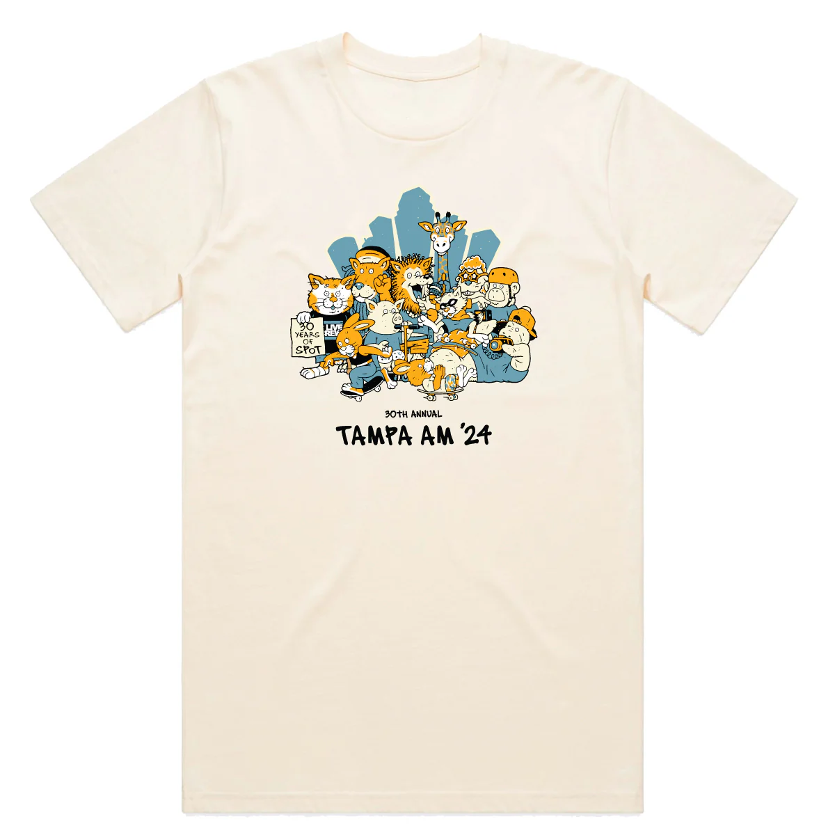 Skatepark of Tampa Tampa Am 2024 T Shirt - Image 2