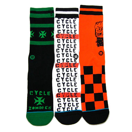 Stance Cycle Zombies Crew Socks