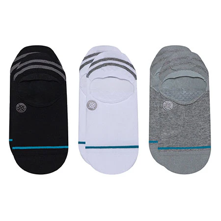 Stance Gamut 2 Super Invisible 3 Pack Socks - Image 5