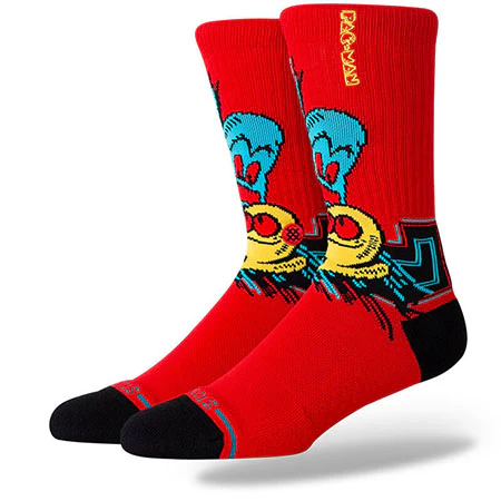 Stance Pac Man x Stance Waka Waka Waka Crew Socks