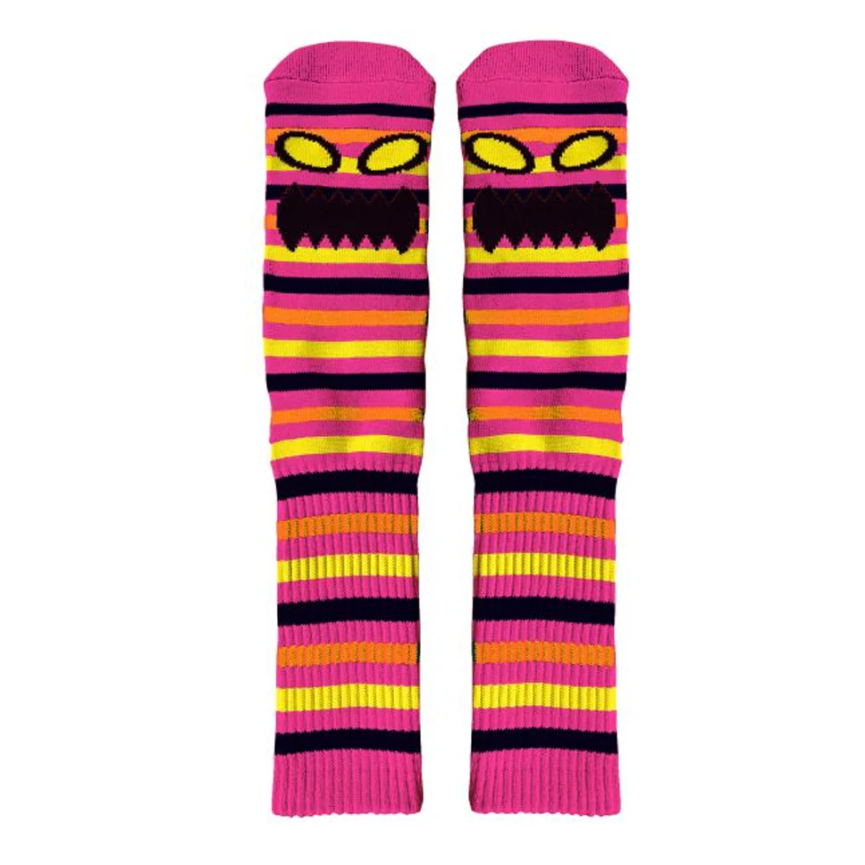 Toy Machine Monster Face Mini Stripes Socks - Image 2
