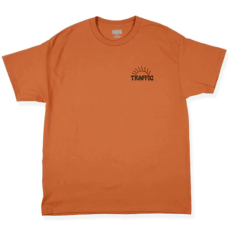 Traffic Skateboards Be Here Now T Shirt - Image 2