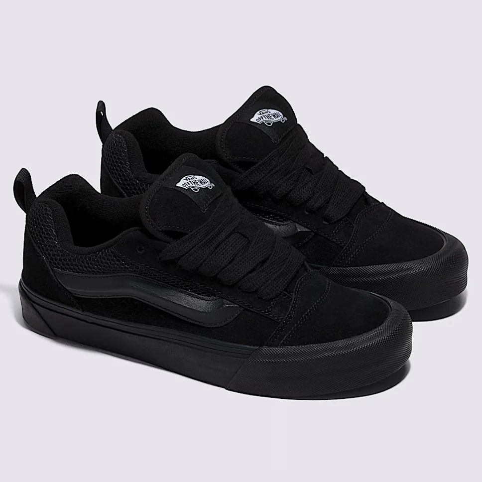 Vans Knu Skool Black Black Shoes - Image 2