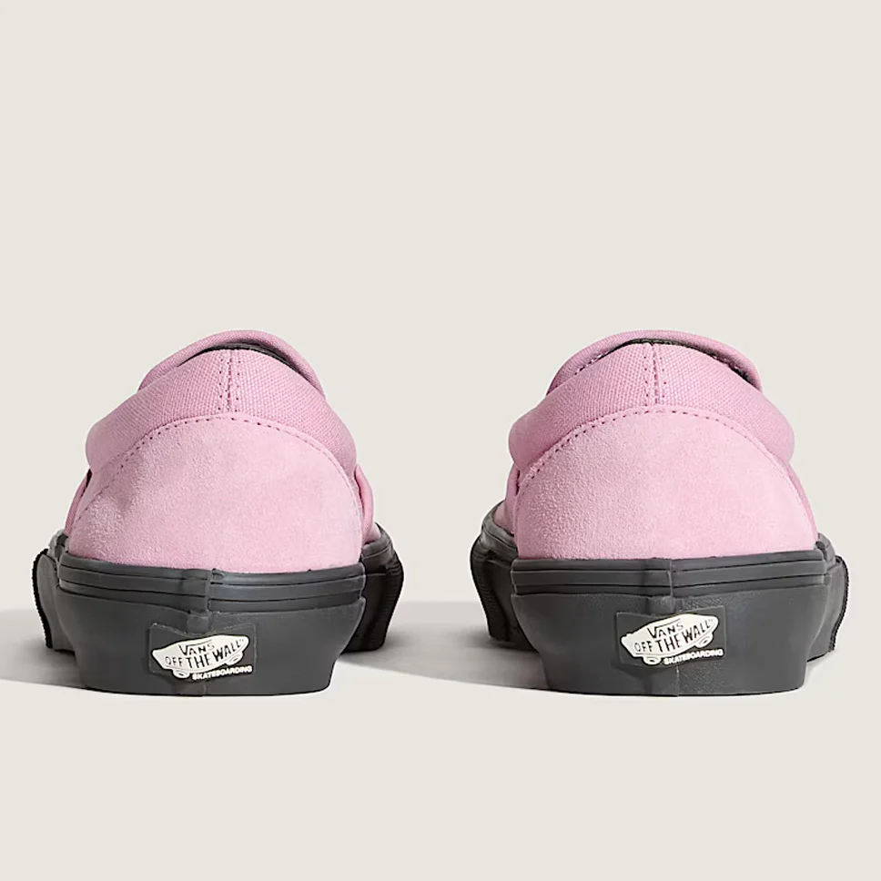 Vans Skate Slip-On Pink Black Shoes - Image 3