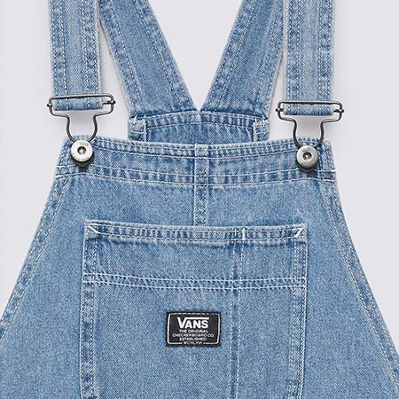 Vans Womens Ground Work Denim Overalls - Image 3