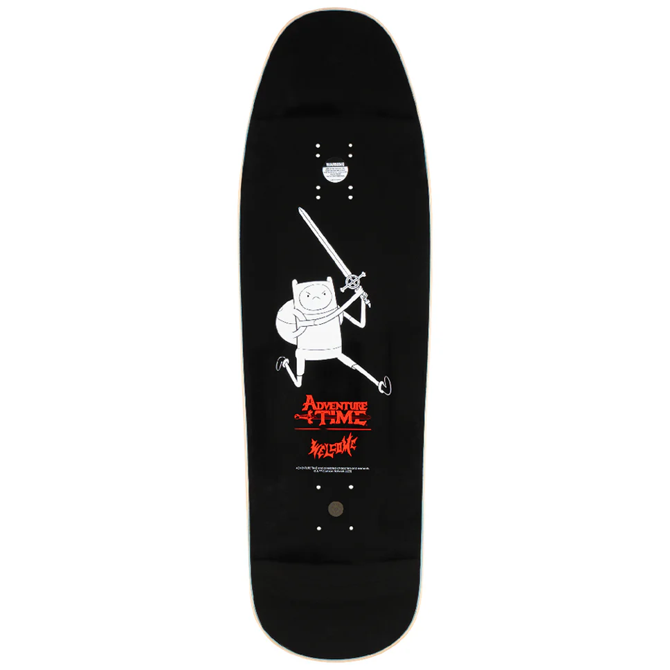 Welcome Skateboards Adventure Time Finn on Gaia Shaped Deck - Image 2