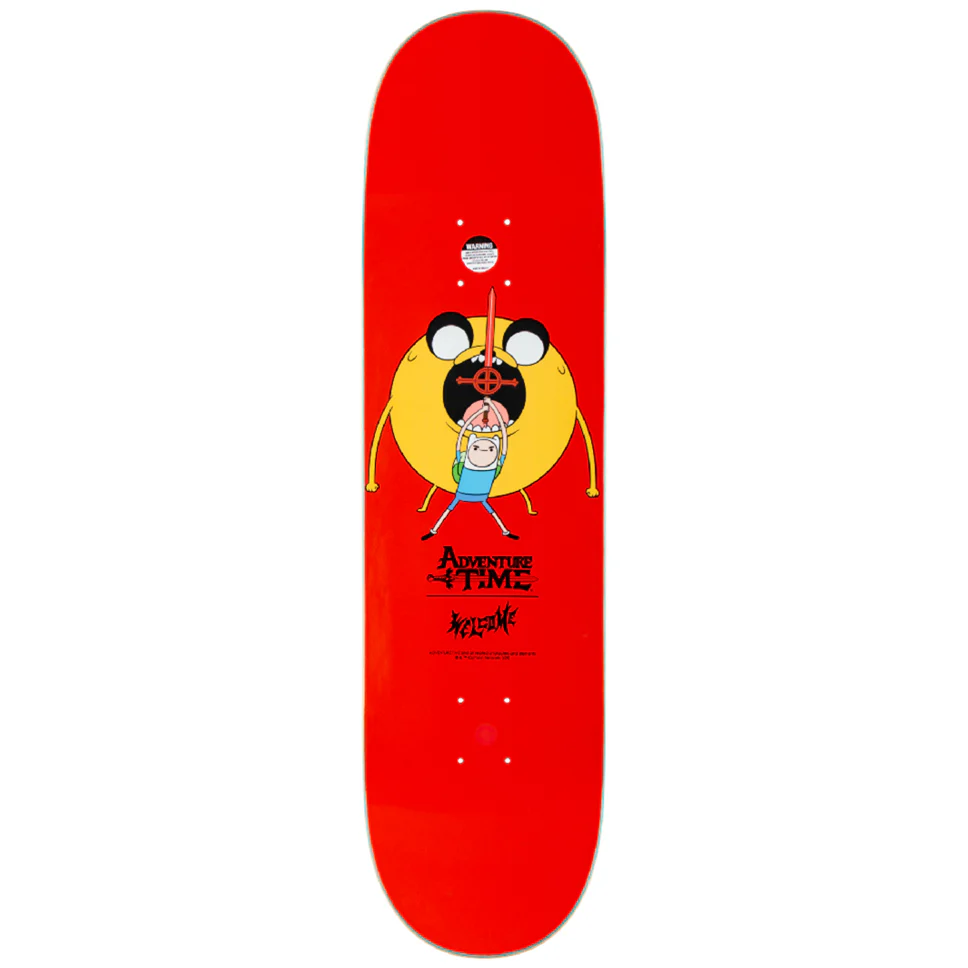 Welcome Skateboards Adventure Time Heroes Deck - Image 2