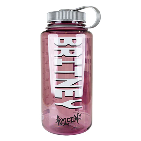 Welcome Skateboards Britney Spears Work Nalgene Water Bottle - Image 2
