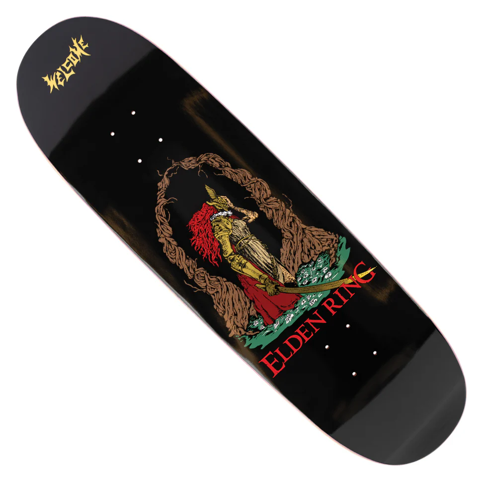 Welcome Skateboards Elden Ring Malenia on Boline 2.0 Shaped Deck
